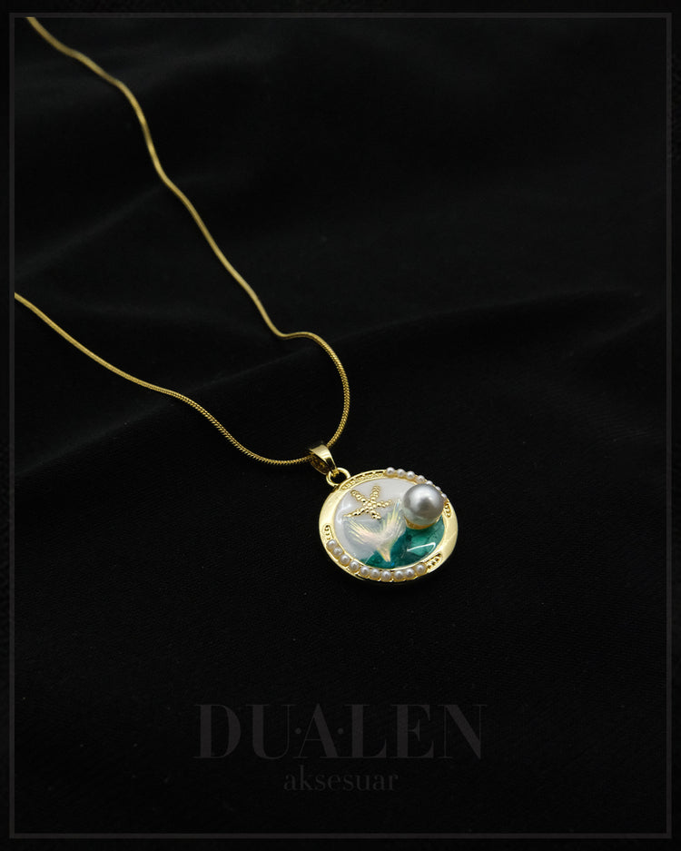 Mineli Sanat Kolye 2  ( Gold )