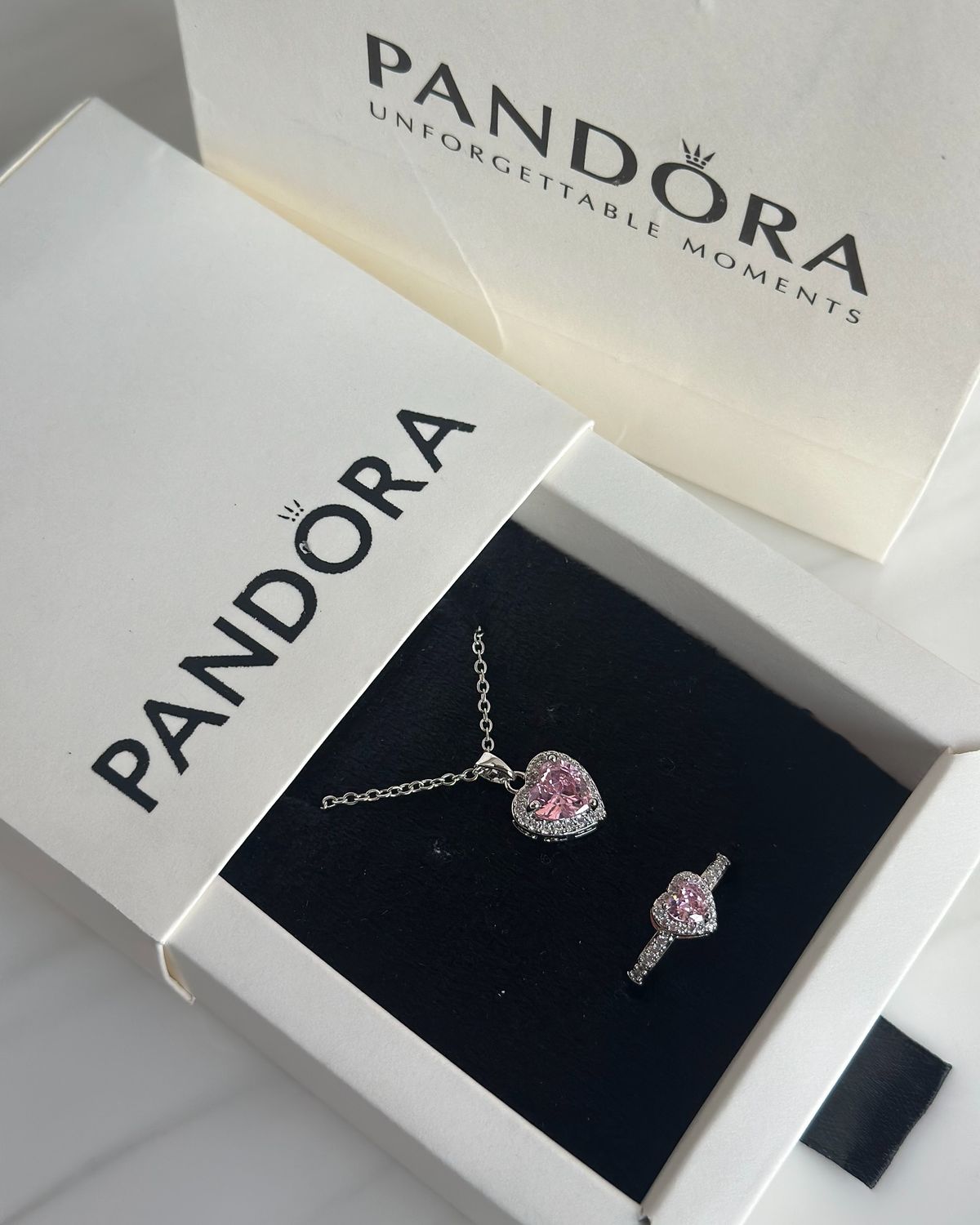 Pandora Kolye Yüzük Seti